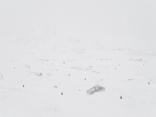 Russia, the Republic of Sakha, Dzhugdzhur forced labor camp.