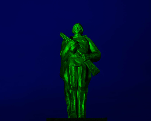 1. Memorial to Red Army Soldier (Russia), 2019 Monument located near a military training area where a large-scale experiment was conducted. The goal of the experiment was to clarify the impact of radiation on mankind. In 1954 military exercises were organised, involving 45,000 soldiers. A RDS-2 nuclear bomb with a power of 40 kilotons was detonated nearby in the air. As a result of the exercises, thousands of its participants were exposed to various doses of radiation. In addition, 10,000 people living in adjoining population centres were affected. The strategy for a possible nuclear war was drafted on the basis of these exercises. Information on the holding of these tests was declassified in 1993. However, a number of people have still been unable to prove that they had participated in the exercises and receive compensation for their lost health owing to falsification of their personal files.